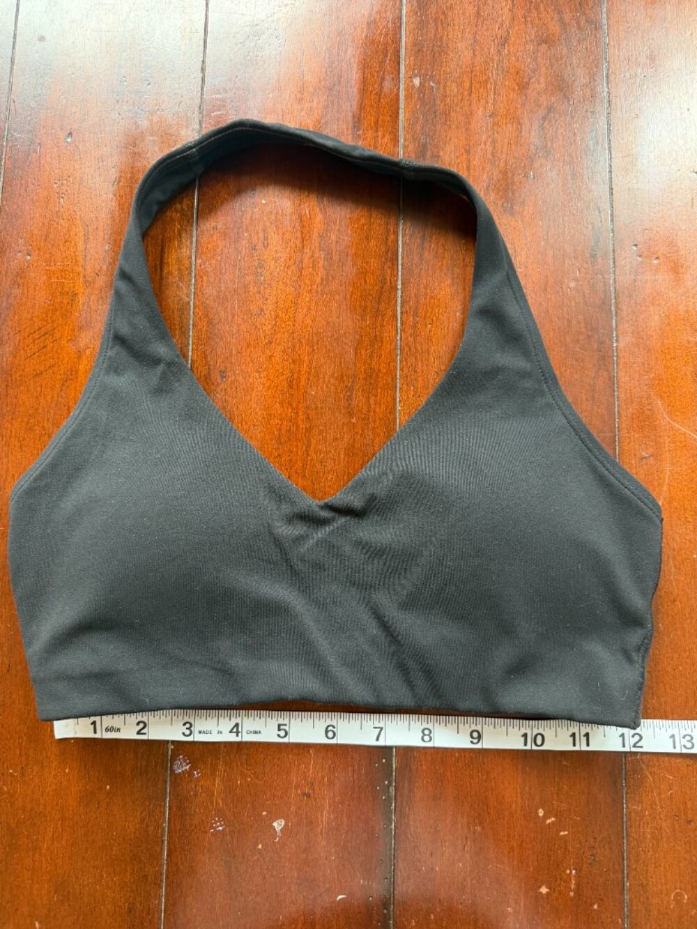 Ingia Black Halter Sports Bra Size Small Yoga Pilates Dance - Picture 4 of 5